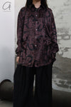 Geoffrey B. Small shirt GRS08 black coffee print 22